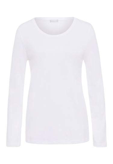 77844 Sleep And Lounge L/Slv Shirt - 101 White